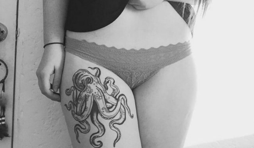 thigh tatoos for women