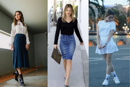 types of skirts