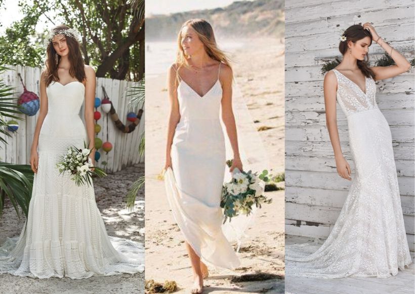 Casual Beach Wedding Dresses