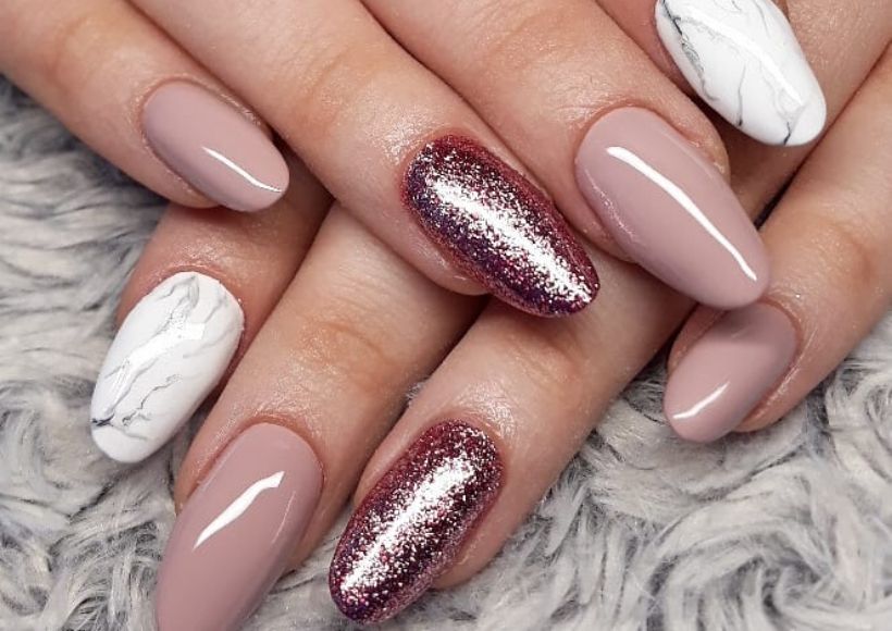 10. Elegant and sophisticated oval nail designs for special occasions - wide 10