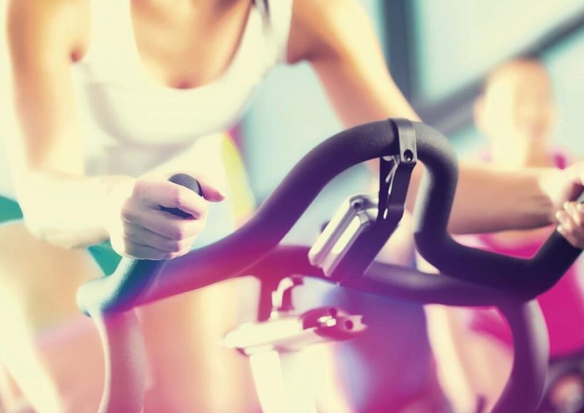 burn fat with spinning