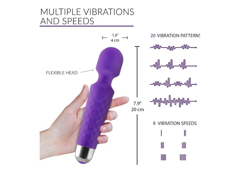 Six Nine Wand Massager, Electric Personal Massager