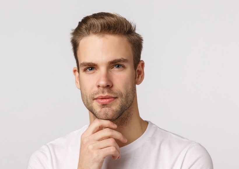 7. 10 Short Blonde Haircuts for Men to Try - wide 8