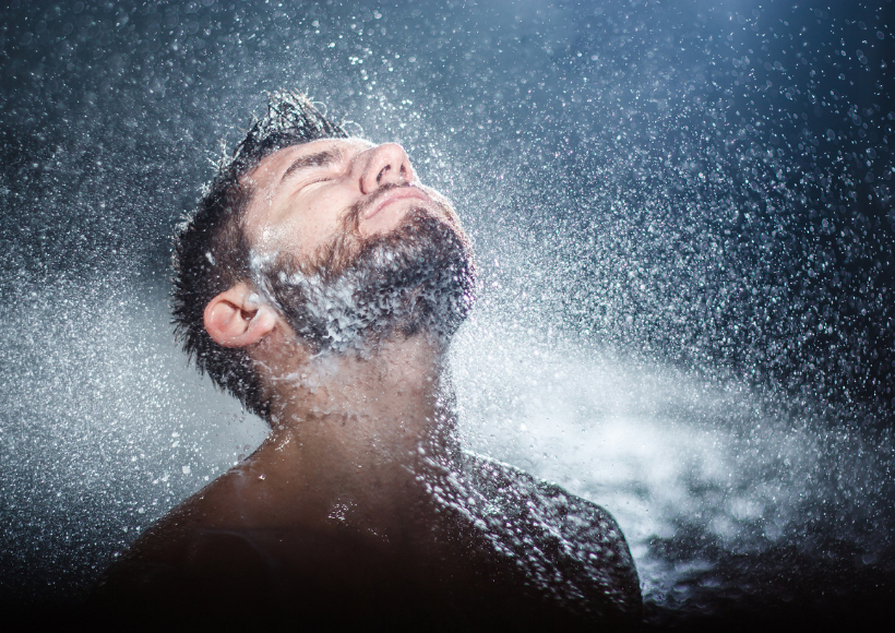 Wash beard Daily